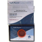 Stencil Chalk Transfer Quilt Pounce Pad White